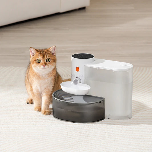 Fontaine à eau pour chat — Distributeur automatique sans fil, réservoir 3L